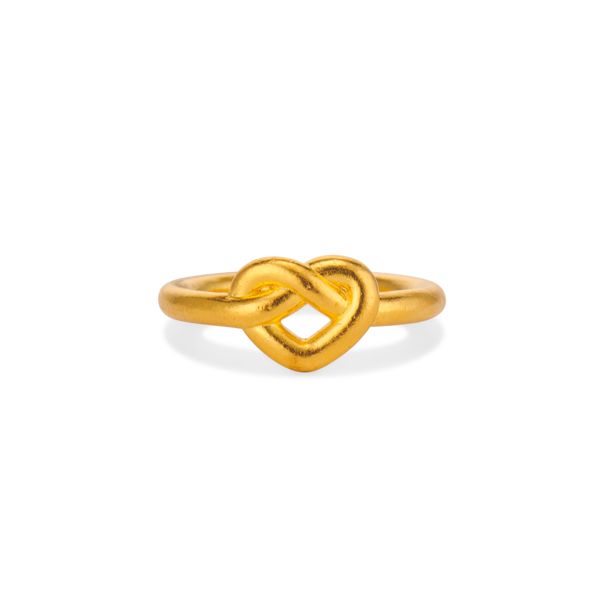 Solid 18K Yellow Gold Heart Ring, Pierced, Sizes 3 - 12 - Jahda Jewelry  Company Custom Gold Rings, Necklaces, Bracelets & Earrings - Sacramento,  California